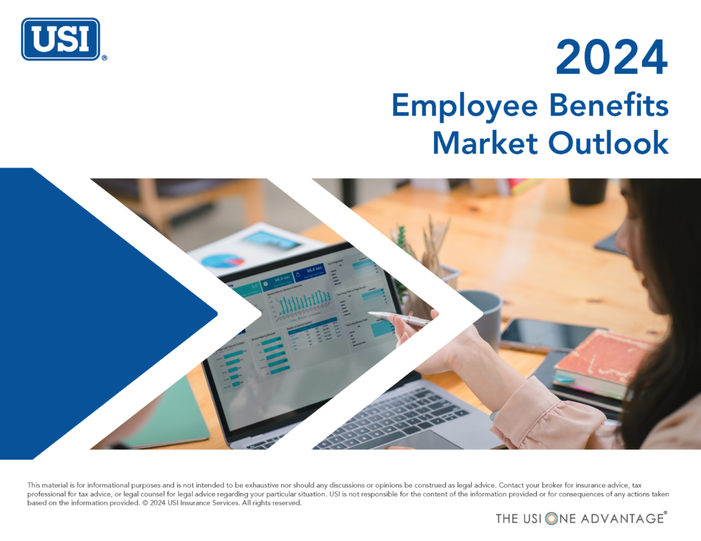 2024 Employee Benefits Market Outlook USI Insurance Services   2024 USI Employee Benefits Market Outlook Snapshot Page 1 1024x791 