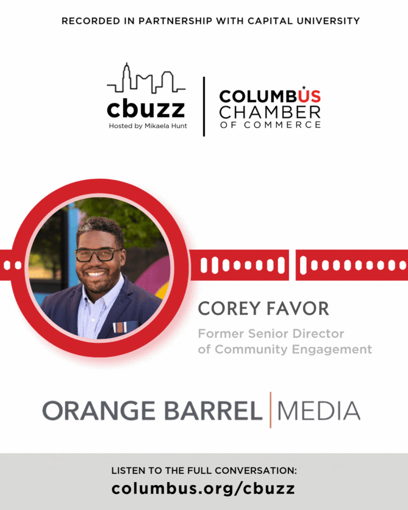 Cbuzz Graphic with Corey Favor from Orange Barrel Media